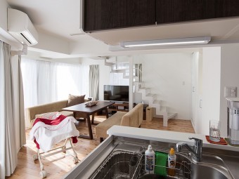 メゾネット空間を自分流に―ナチュラルでハイセンスな住まい メゾネット空間を自分流に―ナチュラルでハイセンスな住まい